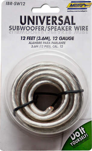 Metra 12 gauge speaker wire Outlet